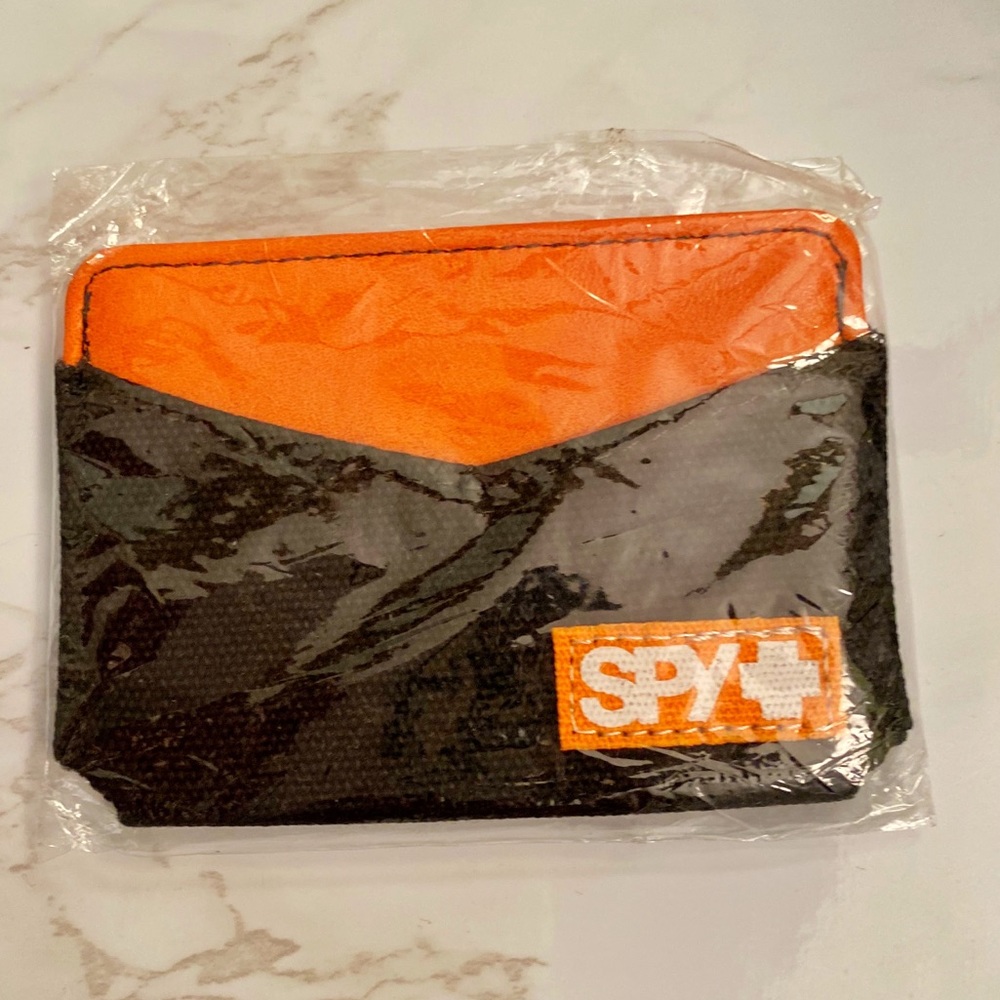 NWT Spy Canvas Slim Wallet / Card Holder